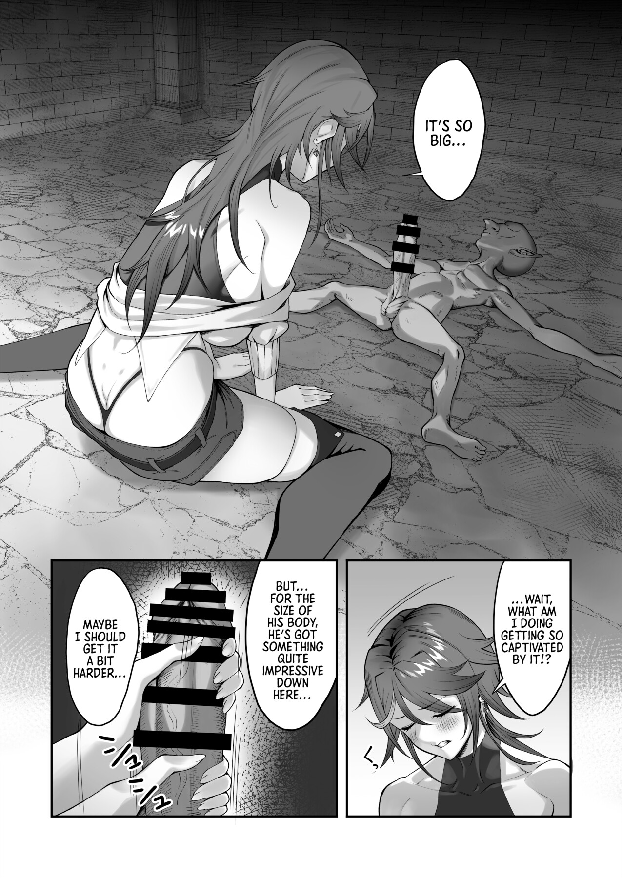 Hentai Manga Comic-The tale of how I got a lewd crest and used a coblin because of it! [-Read-17